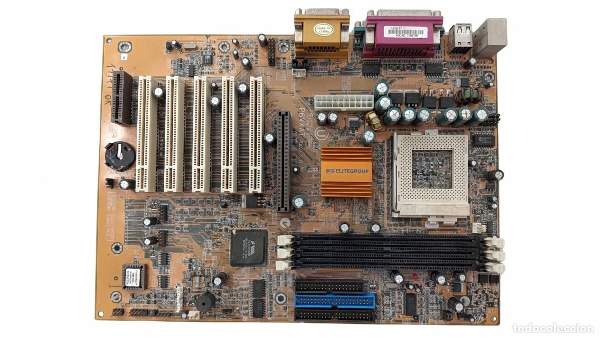 Segunda mano: PLACA BASE ECS ELITEGROUP P6VXAT REV. 1.0 - SOCKET 370 (PGA370) - PENTIUM III / CE - &Eacute;POCA 2000-2002