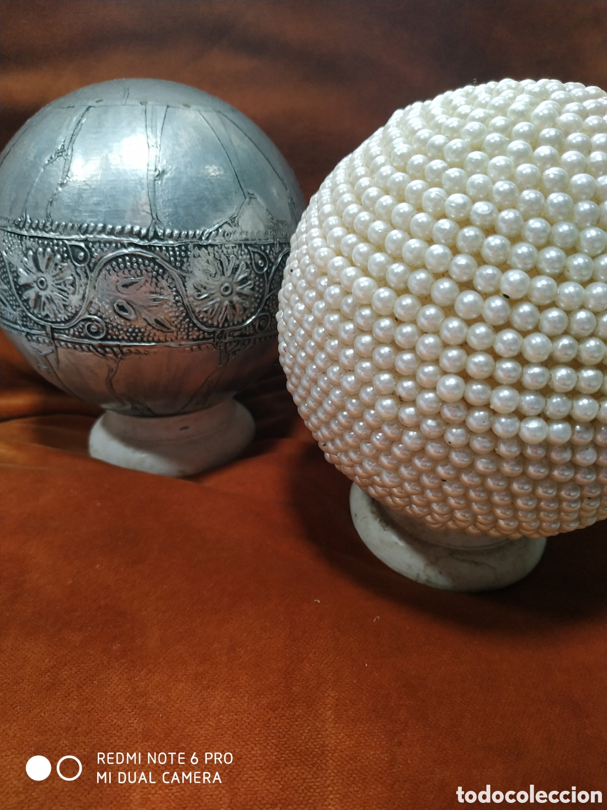 Segunda mano: Pareja de bolas decorativas - Foto 2