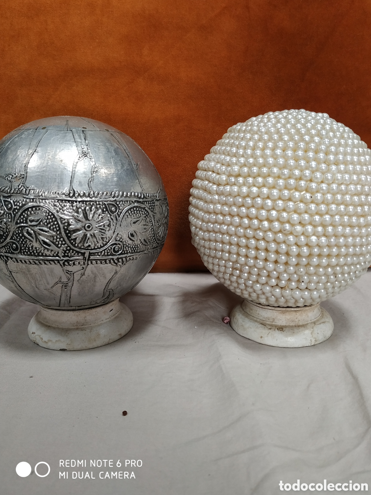 Segunda mano: Pareja de bolas decorativas - Foto 8