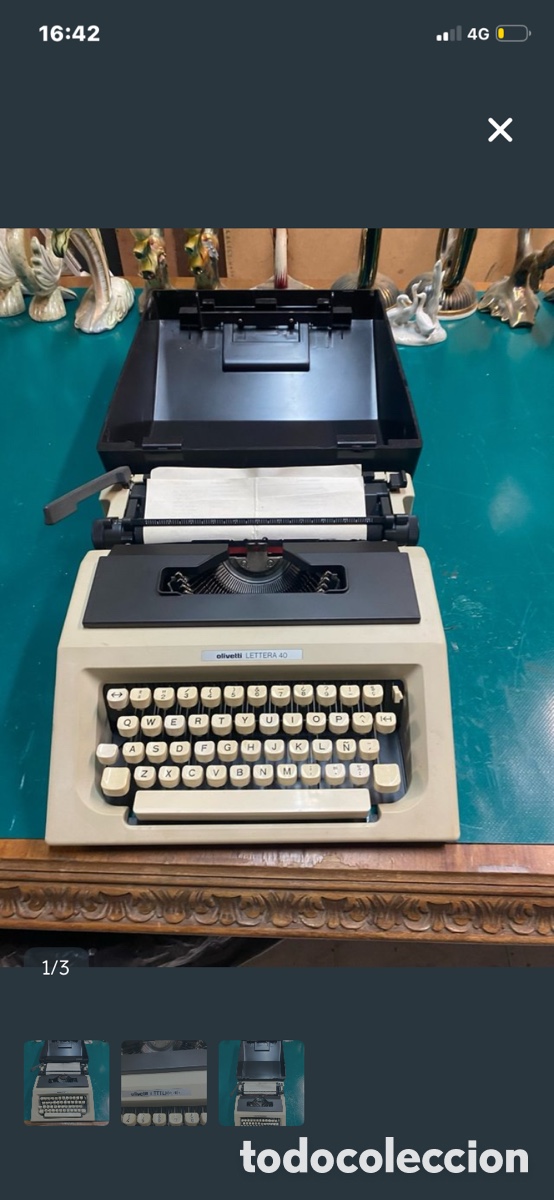 Segunda mano: Lote m&aacute;quinas de escribir - Foto 7