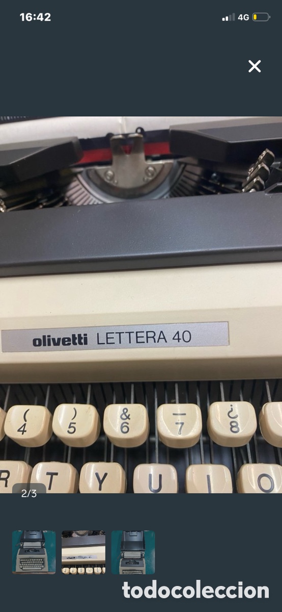 Segunda mano: Lote m&aacute;quinas de escribir - Foto 8