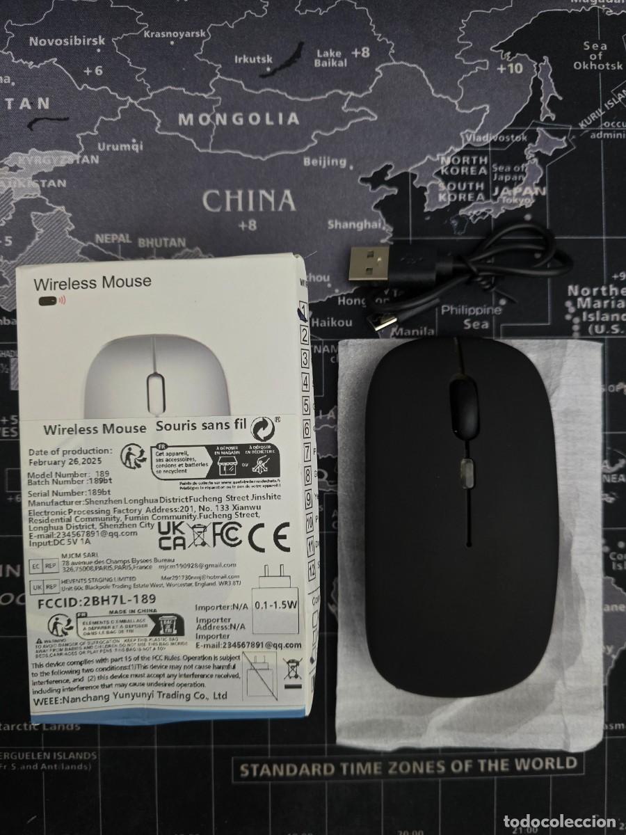 Segunda mano: Rat&oacute;n Inal&aacute;mbrico Slim 189BT Bluetooth 5.0/2.4GHz Negro Nuevo