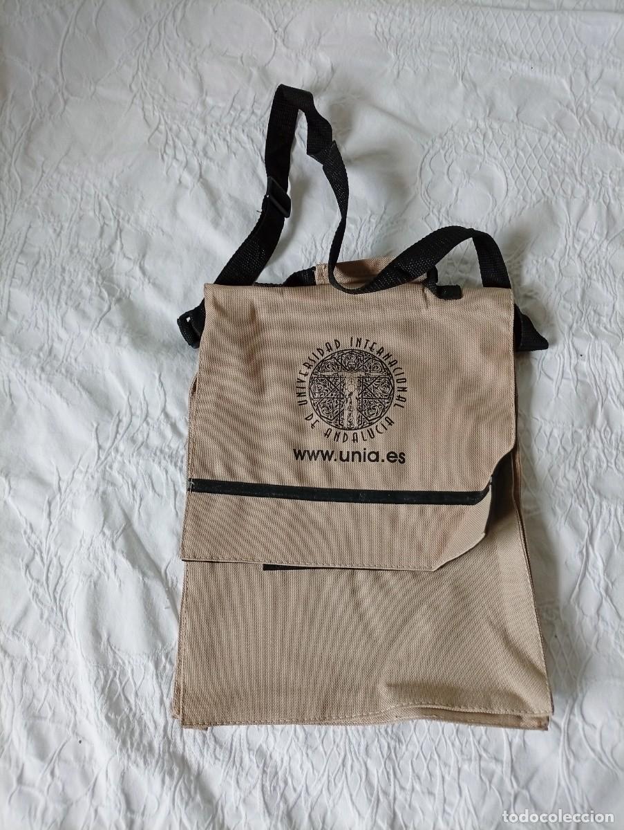 Segunda mano: Bolsa tipo mochila Universidad Internacional de Andalucia www.unia.es, ideal para la universidad o