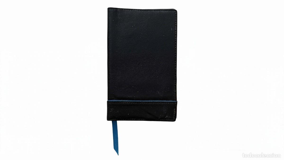Segunda mano: CARTERA FUNDA DE DOCUMENTOS NISSAN - CINTA AZUL MARCAP&Aacute;GINAS - 15 X 8 CM - ORIGINAL A&Ntilde;OS 90