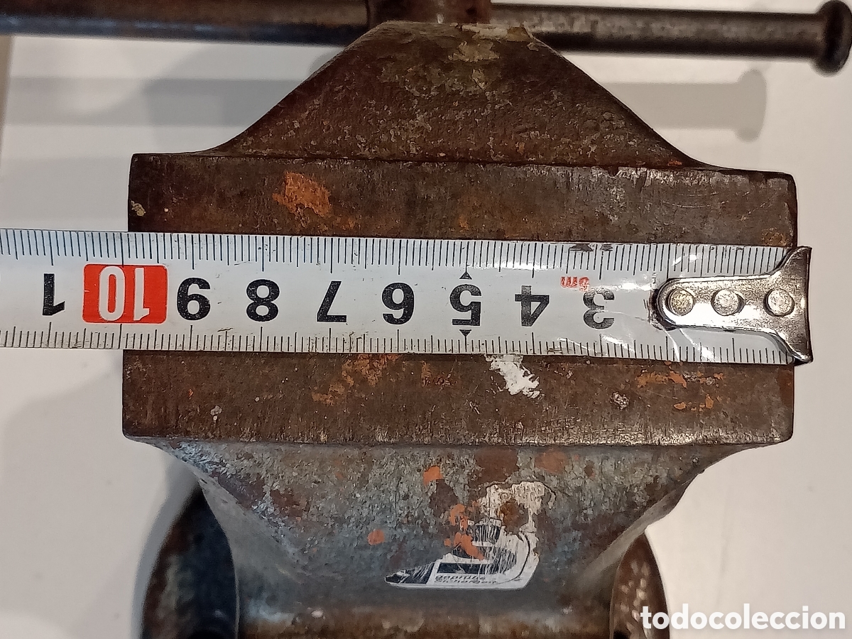 Segunda mano: Tornillo de banco Bellota 100 - Foto 5