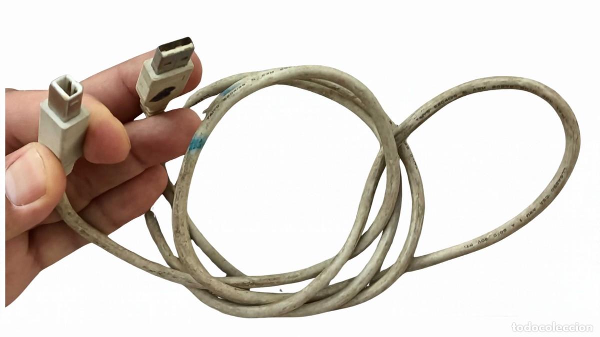 Segunda mano: CABLE USB 2.0 TIPO A A TIPO B DE 2 METROS - CABLE DE IMPRESORA - Foto 1