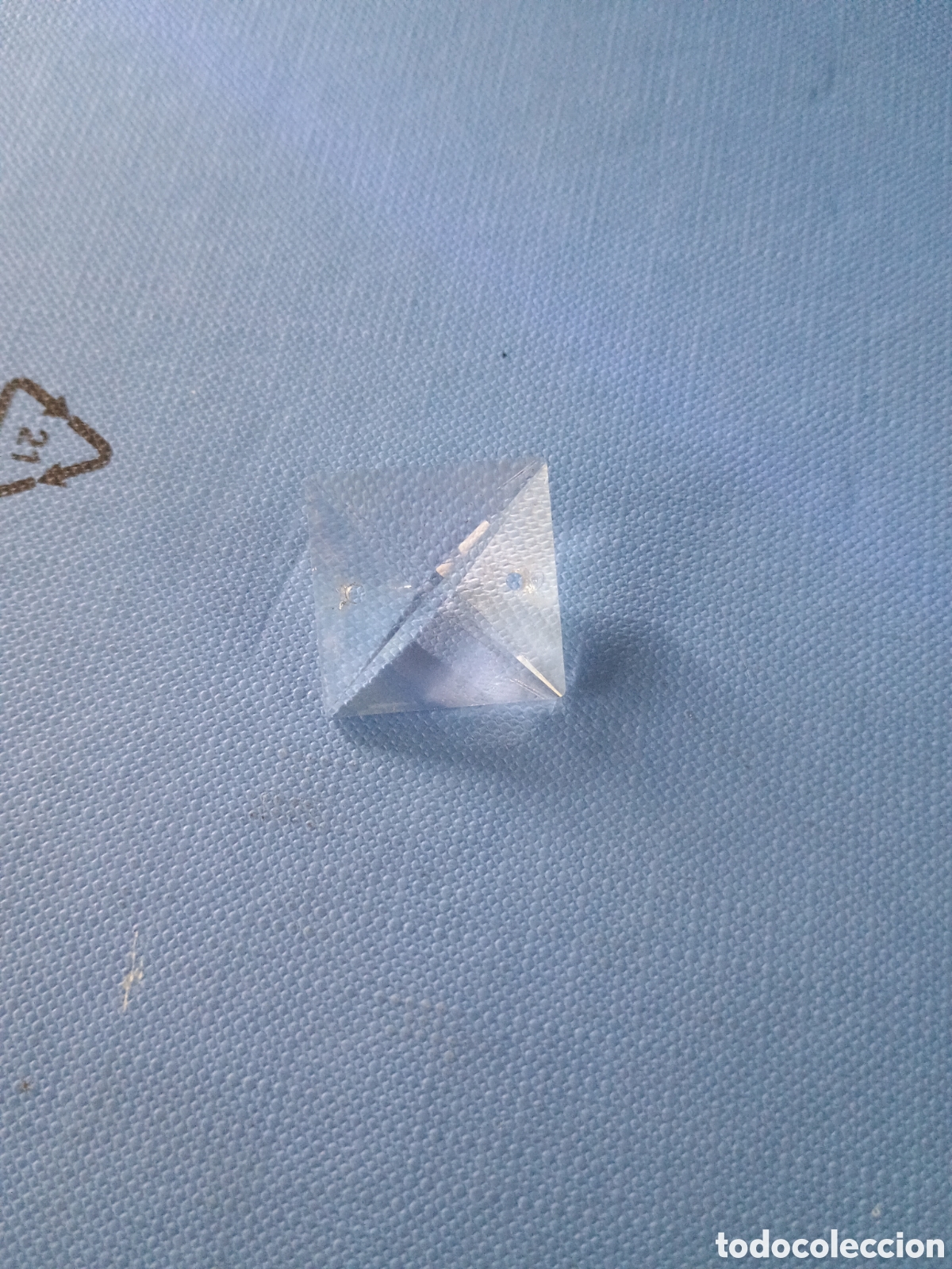 Segunda mano: 60 CRISTAL PARA LAMPARA CUADRADO 2 X 2 CMS