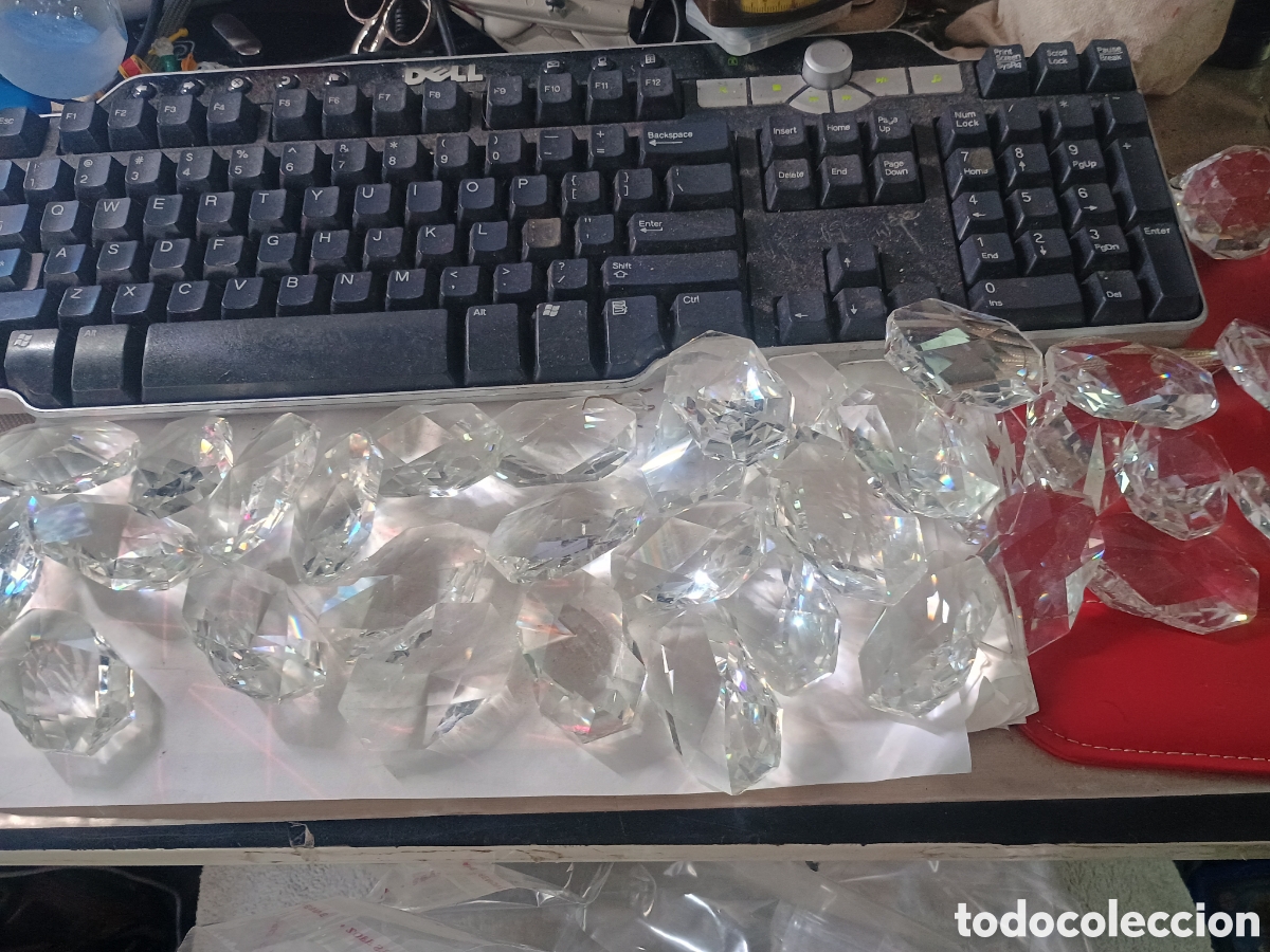 Segunda mano: 34 LAGRIMAS DE CRISTAL 5 X3 CMS