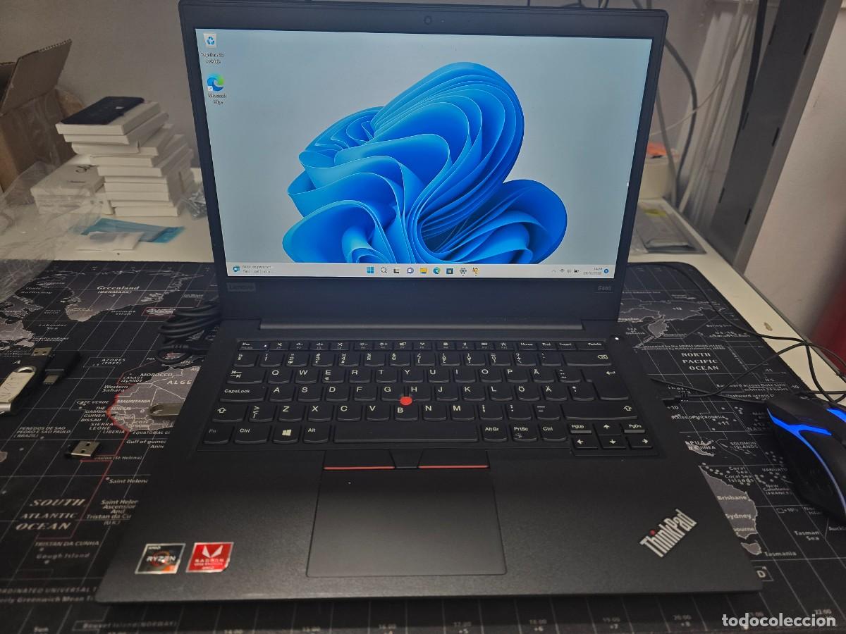 Segunda mano: Lenovo ThinkPad E485 14&rdquo; Ryzen 5 8GB/480GB SSD Grado A