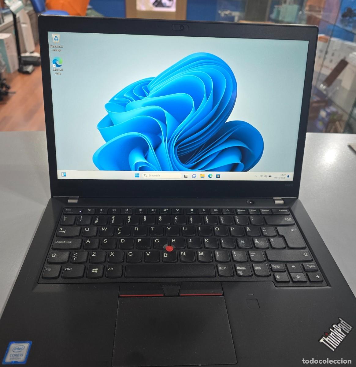Segunda mano: Lenovo ThinkPad T480s 14&rdquo; Intel Core i5 8&ordf; Gen Grado A