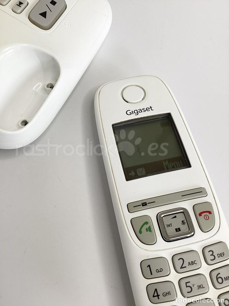 Segunda mano: Tr&iacute;o de tel&eacute;fonos inal&aacute;mbricos Gigaset AS470A - Foto 3