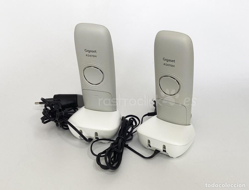 Segunda mano: Tr&iacute;o de tel&eacute;fonos inal&aacute;mbricos Gigaset AS470A - Foto 6