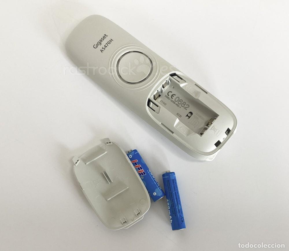 Segunda mano: Tr&iacute;o de tel&eacute;fonos inal&aacute;mbricos Gigaset AS470A - Foto 9