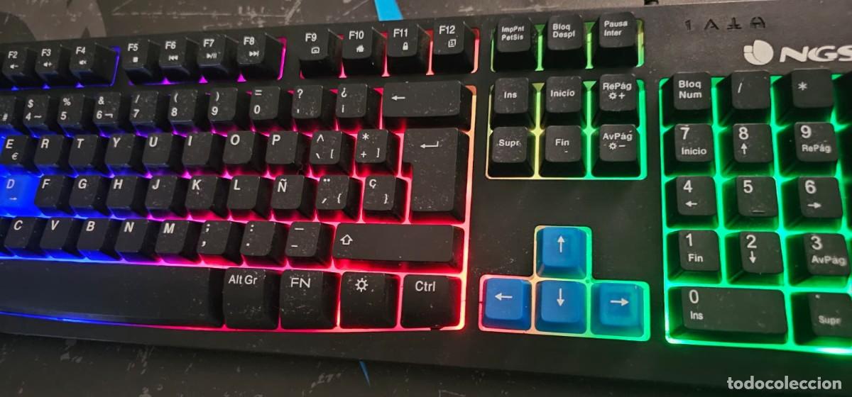 Segunda mano: Teclado Gaming NGS (RGB multicolor) - Foto 3