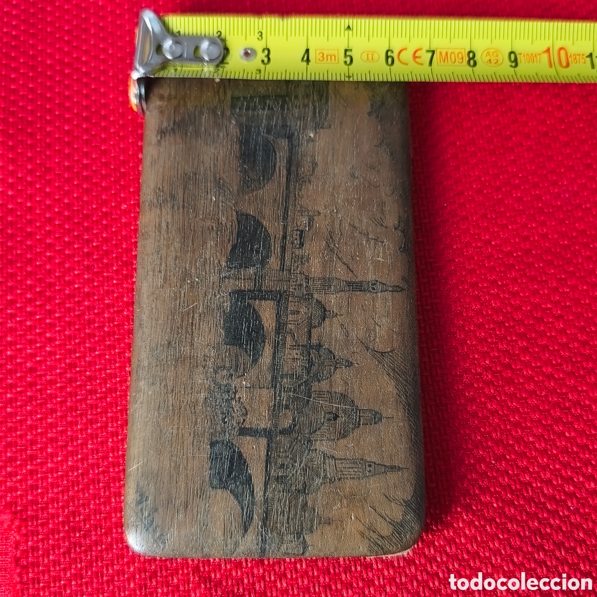 Segunda mano: Tarjetero en madera con dibujos a plumilla , Zaragoza - Foto 5