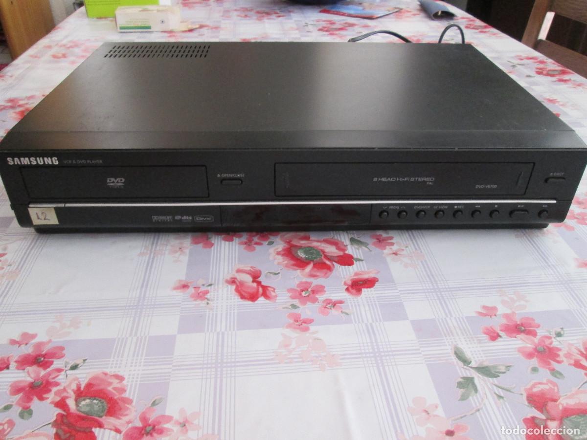 Segunda mano: VIDEO SAMSUNG - DVD V6700 - VIDEO VHS Y DVD SIN PROBAR FUNCIONAMIENTO - ENCIENDE