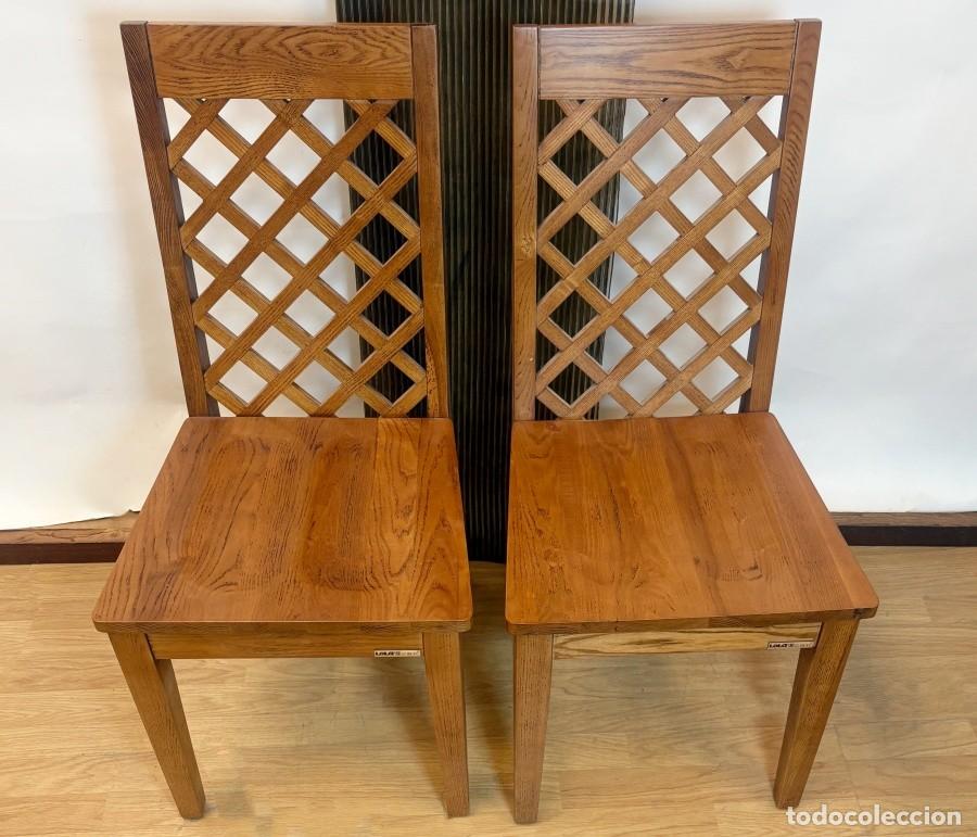 Segunda mano: Pareja de Sillas Estilo Colonial - Foto 2