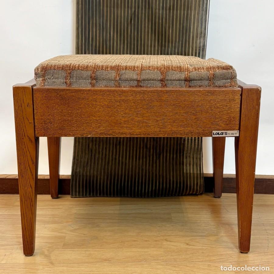 Segunda M&atilde;o: Banqueta Mid-Century