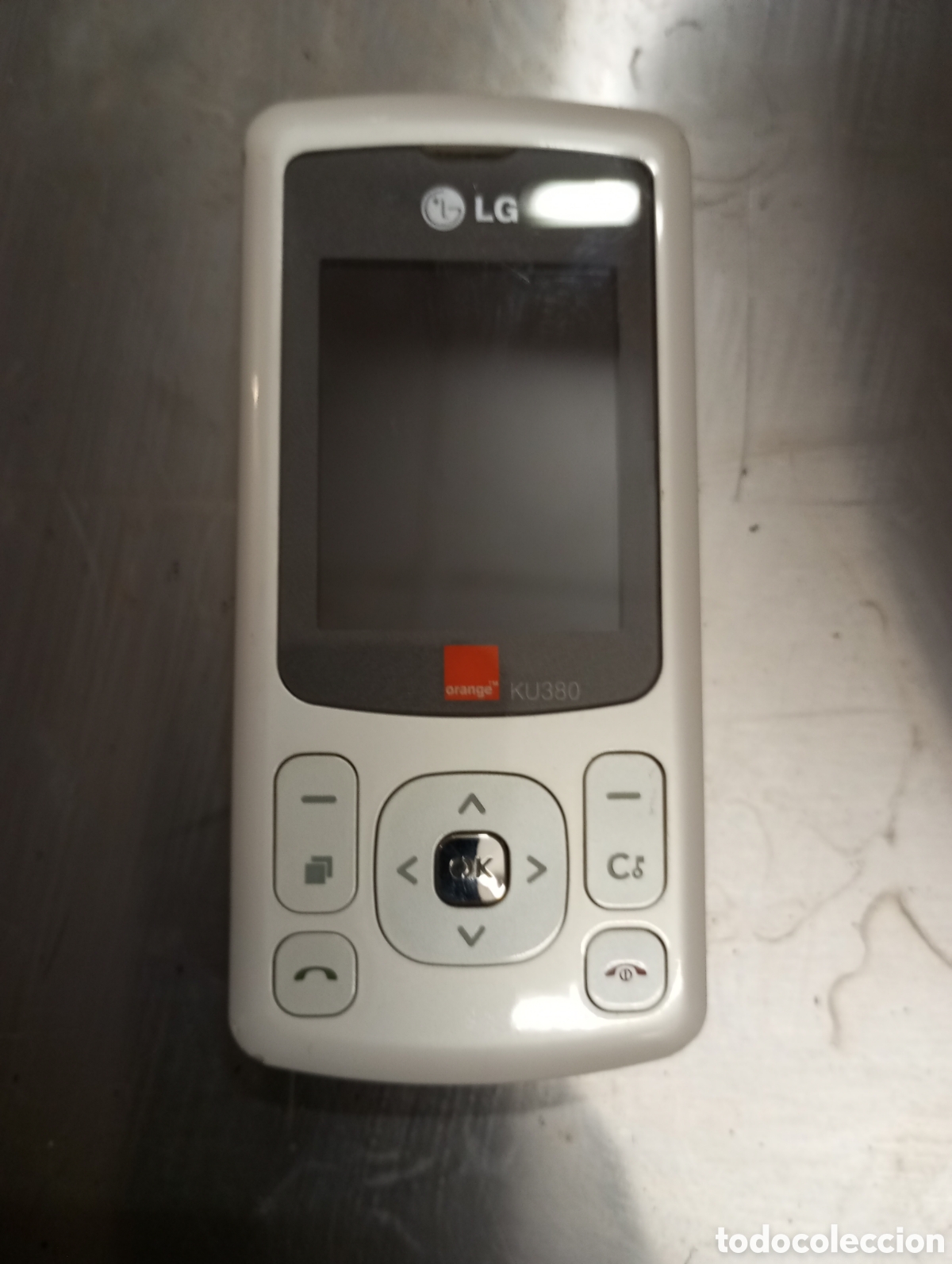 Segunda mano: Tel&eacute;fono M&oacute;vil Vintage LG KU380 (Orange) - Coleccionismo / Piezas