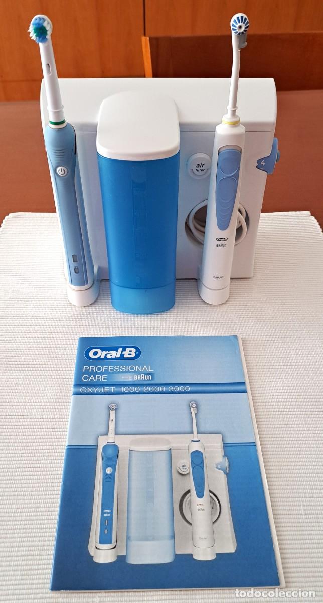 Segunda mano: BRAUN ORAL-B OXYJET TYPE 3724. CEPILLO DENTAL E IRRIGADOR DENTAL. APENAS USADO.