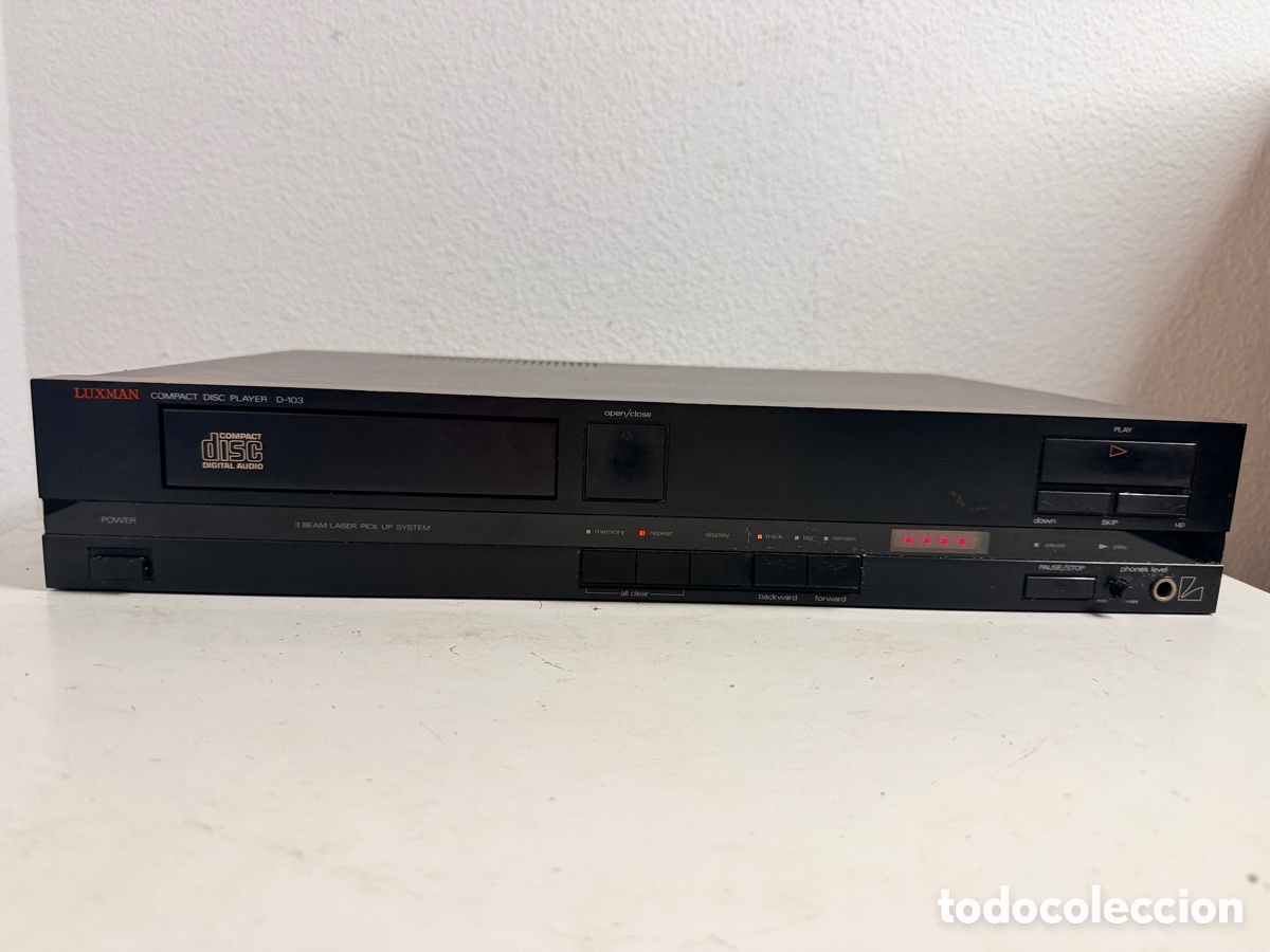 Segunda mano: Luxman D-103 CD-Player no funciona para reparar - Foto 2