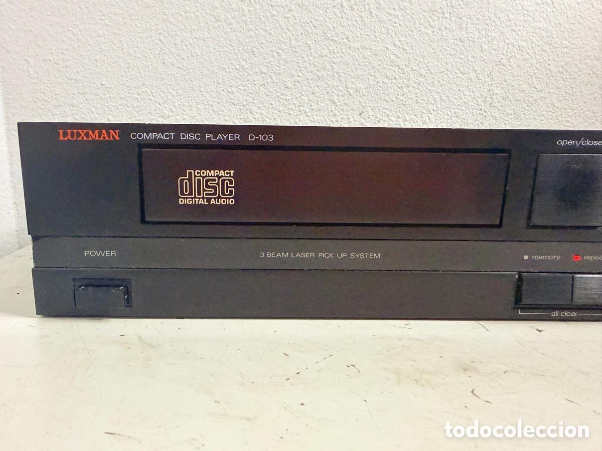 Segunda mano: Luxman D-103 CD-Player no funciona para reparar - Foto 3