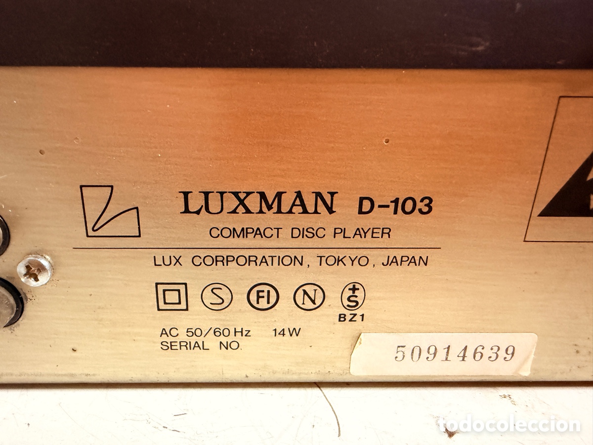 Segunda mano: Luxman D-103 CD-Player no funciona para reparar - Foto 10