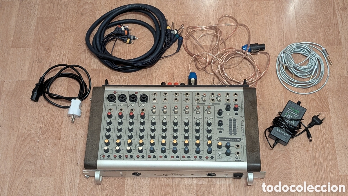 Segunda mano: Mesa de mezclas anal&oacute;gica Soundcraft Compact 10
