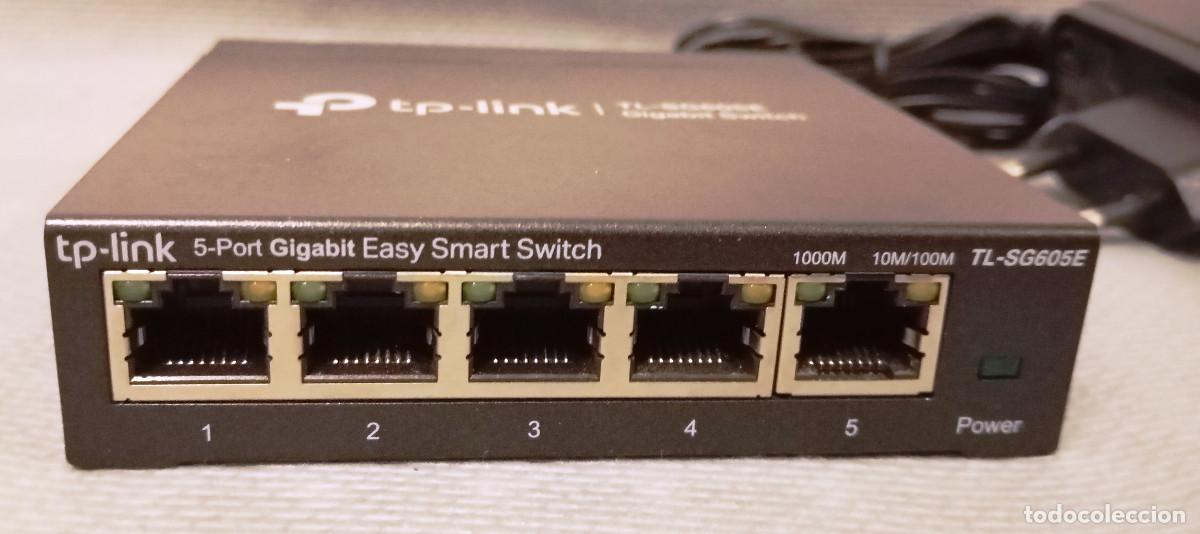 Segunda mano: TP-Link TL-SG605E Switch Gigabit 5 Puertos. - Foto 2