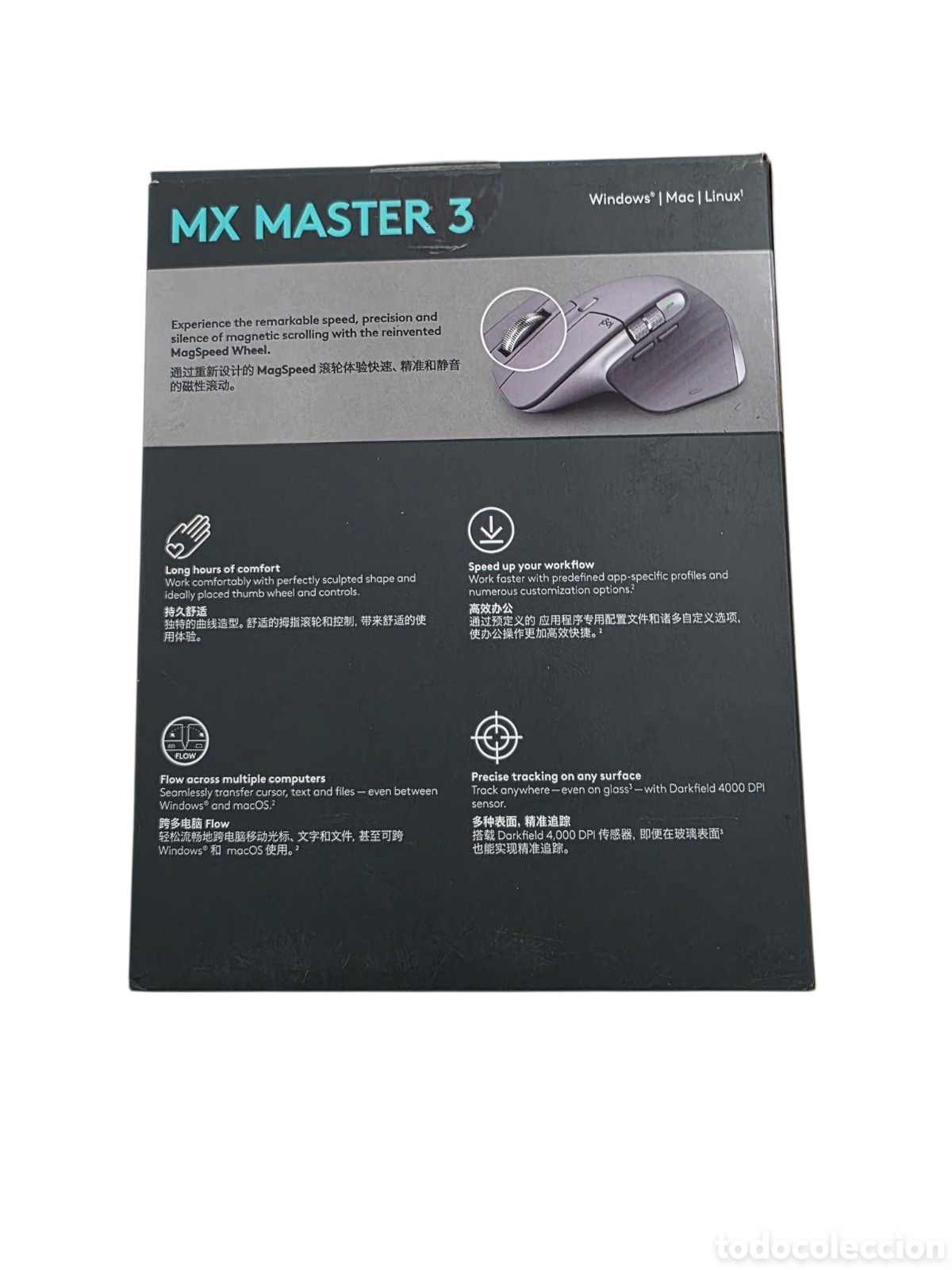Segunda mano: Raton Inalambrico Mouse Logitech Mx Master 3 Gris - Foto 10