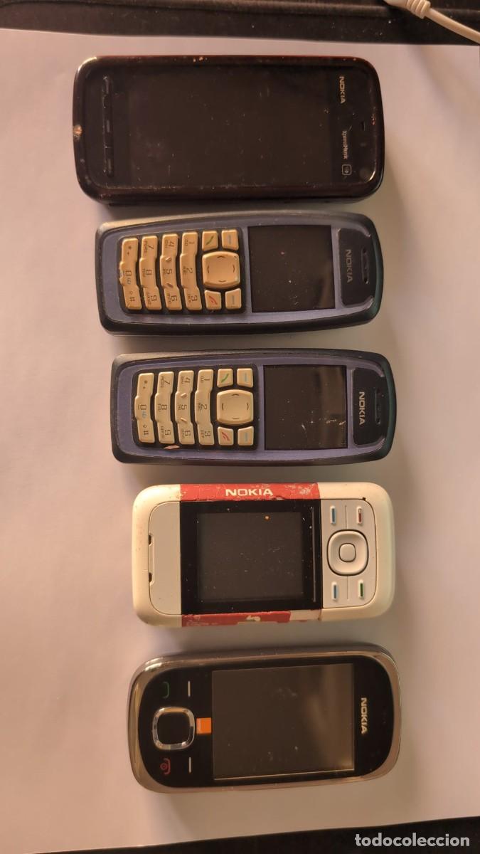 Segunda mano: Lote 5 Moviles Nokia Vintage Para Piezas 2000s