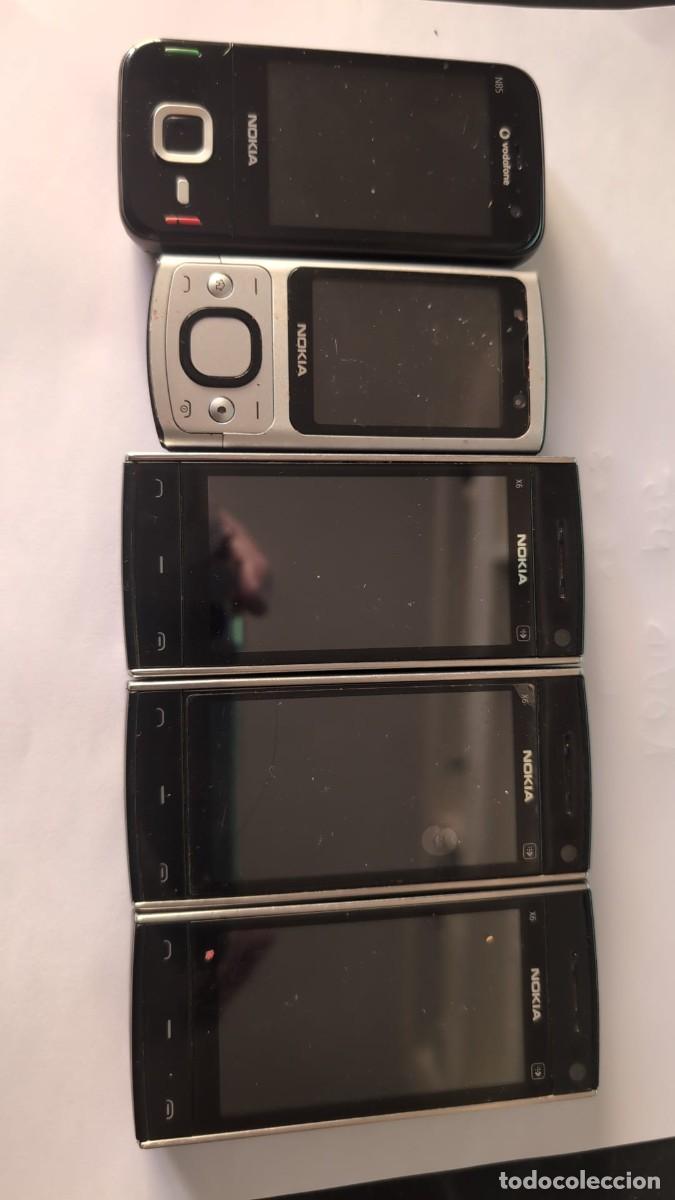 Segunda mano: Lote 5 Nokia N85 N96 X6 Para Piezas o Reparar