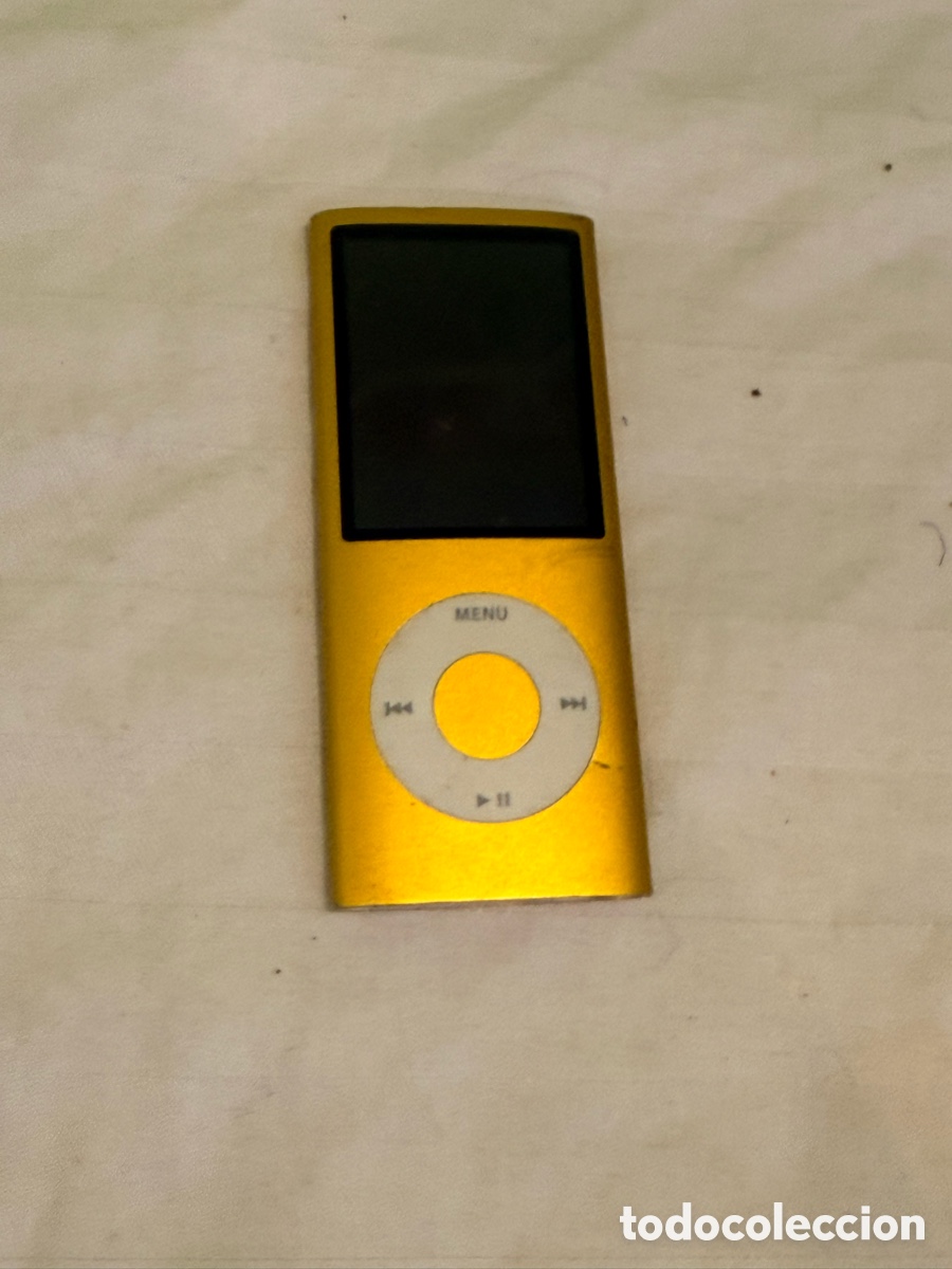 Segunda mano: APPLE iPOD NANO 4.&ordf; GENERACI&Oacute;N 8 GB AMARILLO &ndash; A&Ntilde;O 2008 &ndash; ORIGINAL