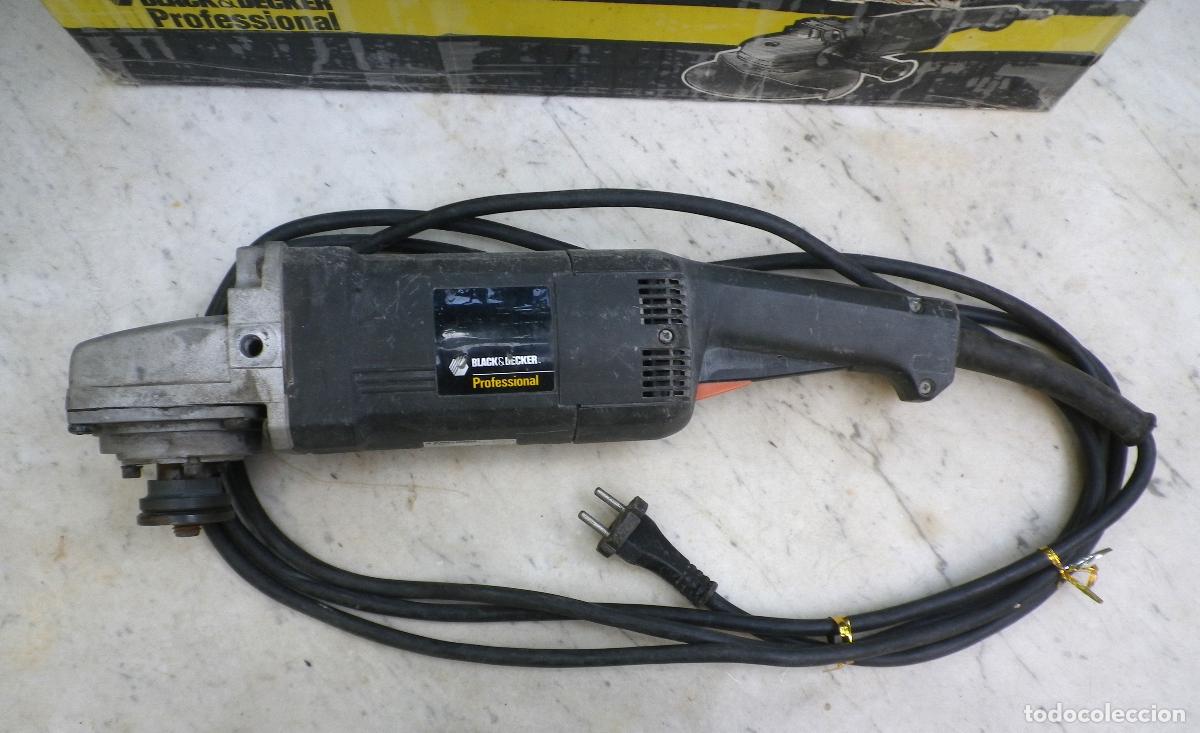 Segunda mano: Amoladora BLACK DECKER profesional 1800 W. - Foto 3