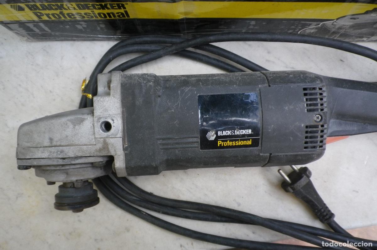 Segunda mano: Amoladora BLACK DECKER profesional 1800 W. - Foto 5