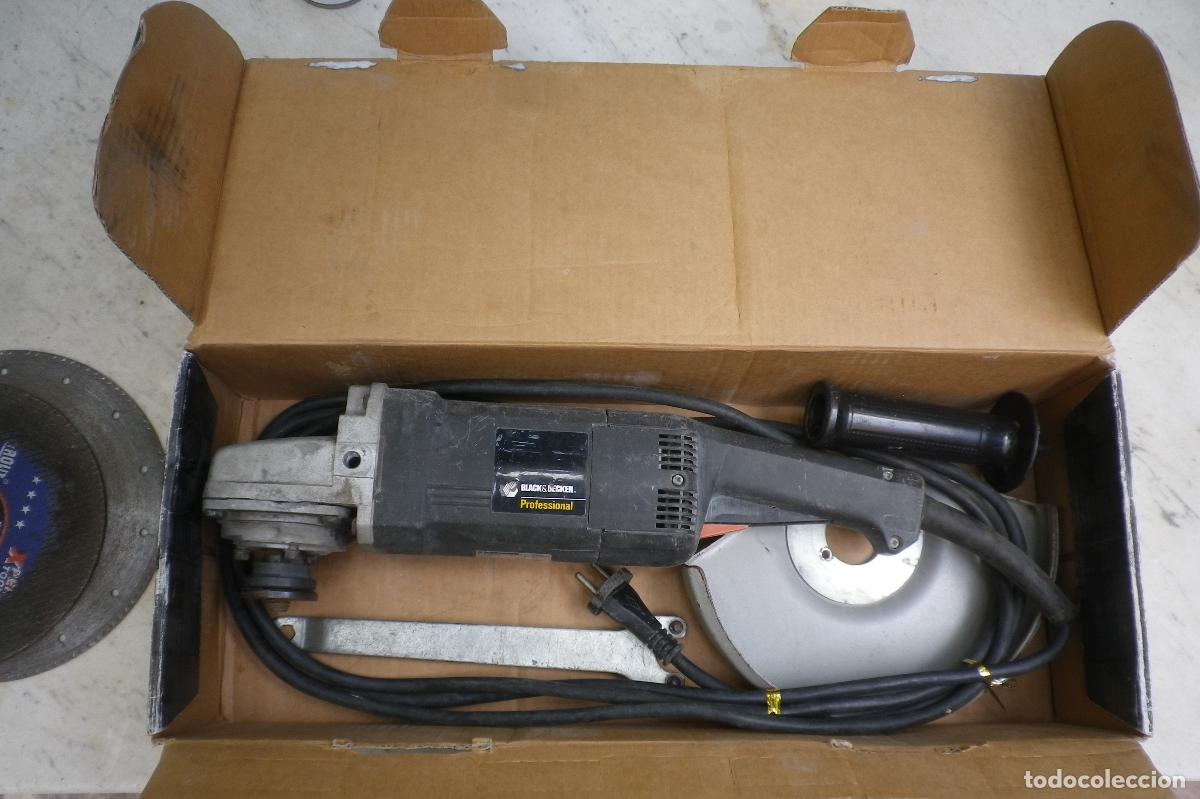 Segunda mano: Amoladora BLACK DECKER profesional 1800 W. - Foto 1