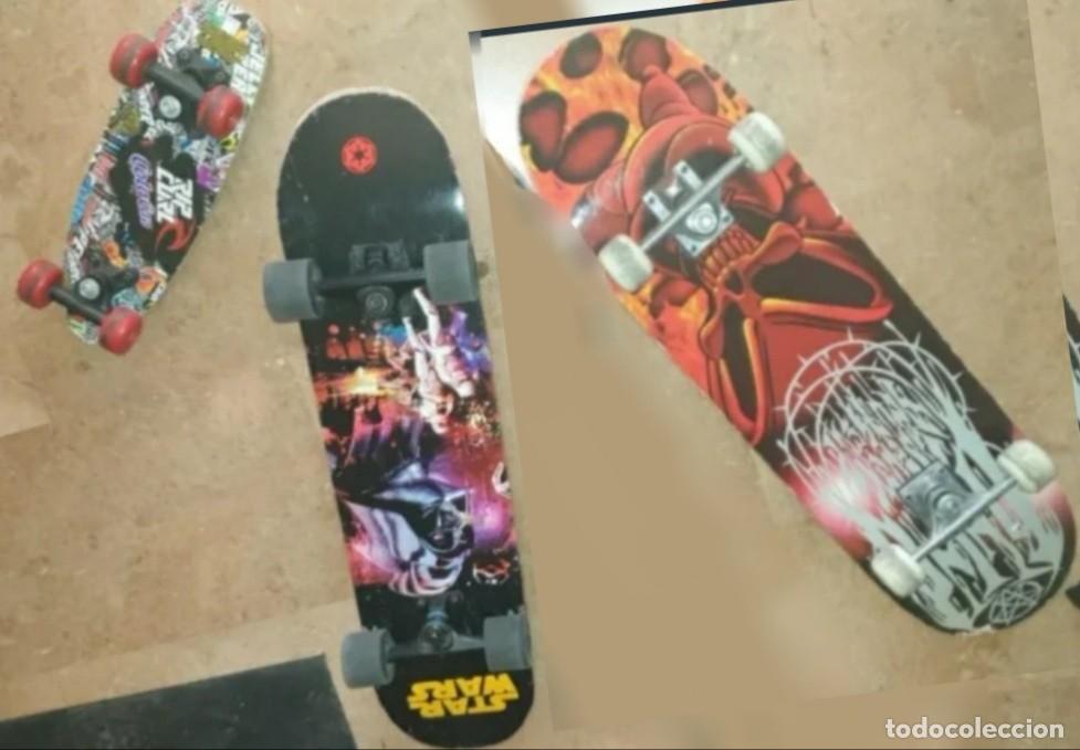 D'Occasion: LOTE 4 PATINETES Skateboard Globe, star wars