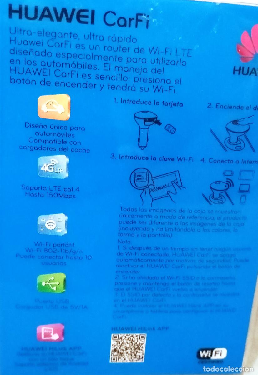 Segunda mano: Huawei CarFi E8377 4G LTE WiFi Router. - Foto 4