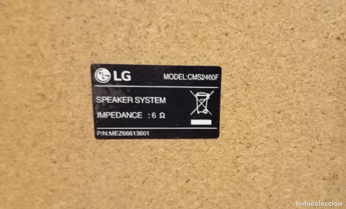 Segunda mano: Microcadena de audio LG CM2460. Potencia 100W - Foto 8