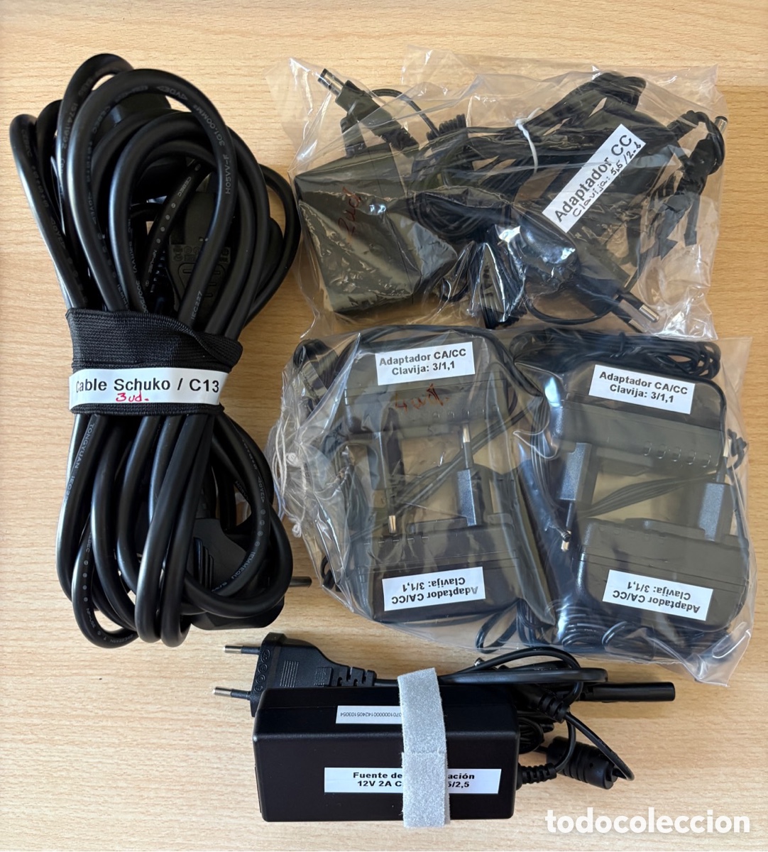 Segunda mano: (L*045*) Lote Pack Cables y Adaptadores Alimentaci&oacute;n, V&iacute;deo y Datos - Foto 2