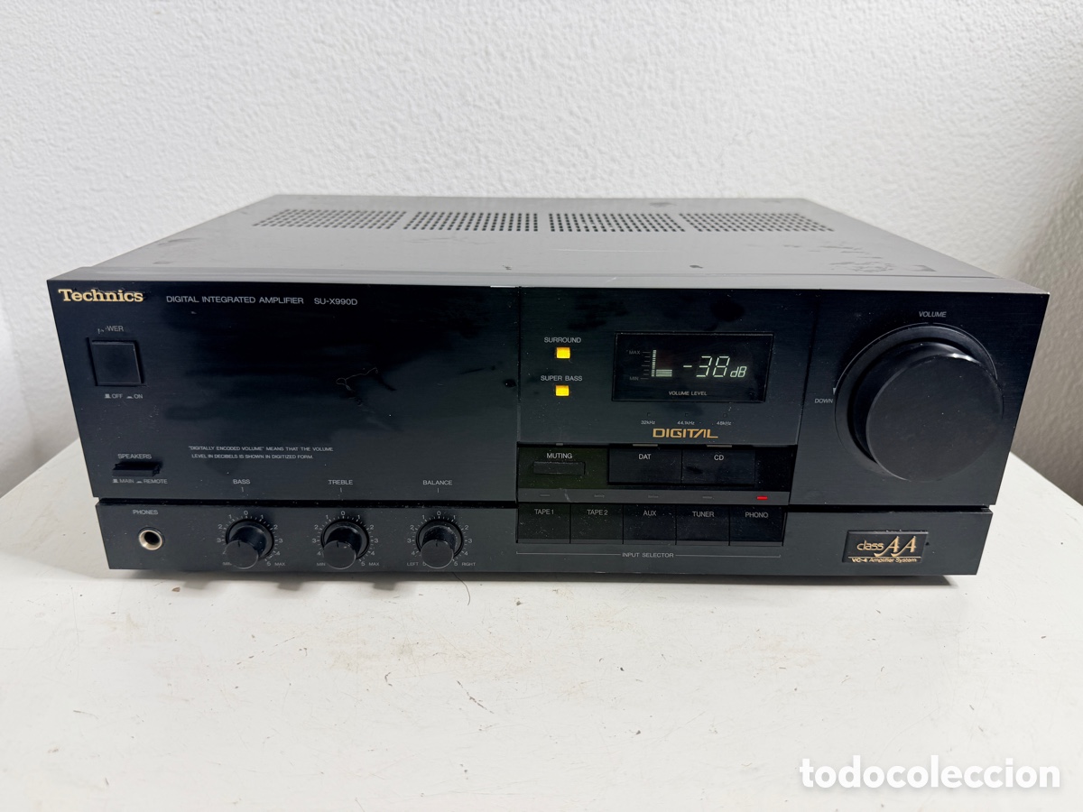 Segunda mano: Technics SU-X990D Digital Integrated Amplifier Japan 1989 Class AA - Foto 2