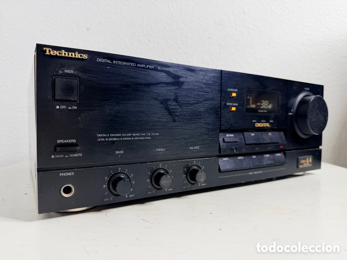 Segunda mano: Technics SU-X990D Digital Integrated Amplifier Japan 1989 Class AA - Foto 4