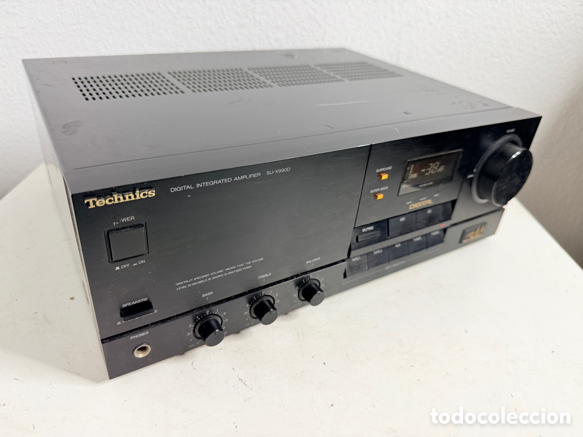Segunda mano: Technics SU-X990D Digital Integrated Amplifier Japan 1989 Class AA - Foto 5