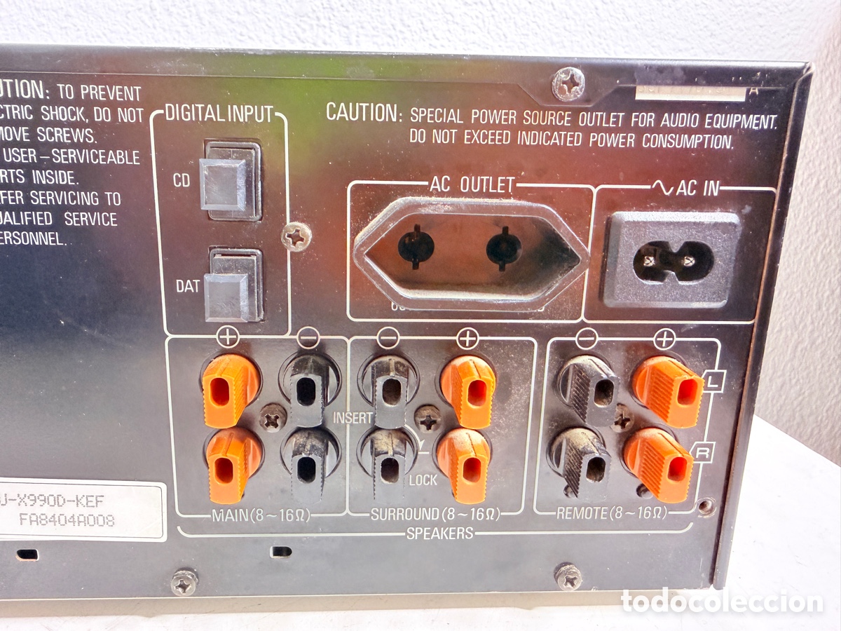 Segunda mano: Technics SU-X990D Digital Integrated Amplifier Japan 1989 Class AA - Foto 10