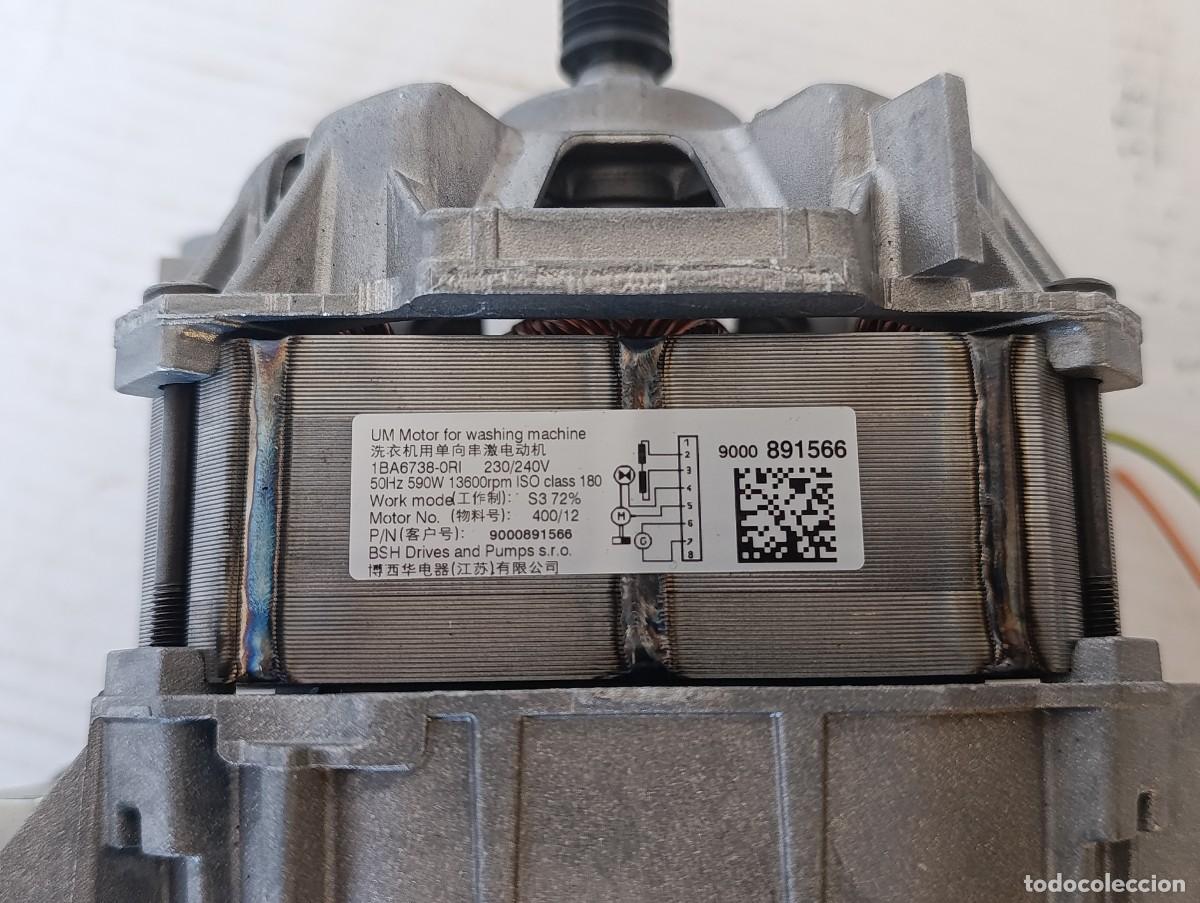Segunda mano: T&iacute;tulo: Motor Lavadora Balay WIM58 (Compatible Bosch / Siemens) + Polea y Correa