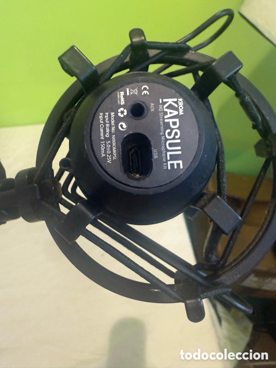 Segunda mano: MICR&Oacute;FONO PROFESIONAL KROM KAPSULE USB &ndash; STREAMING GAMING &ndash; FUNCIONANDO - Foto 2