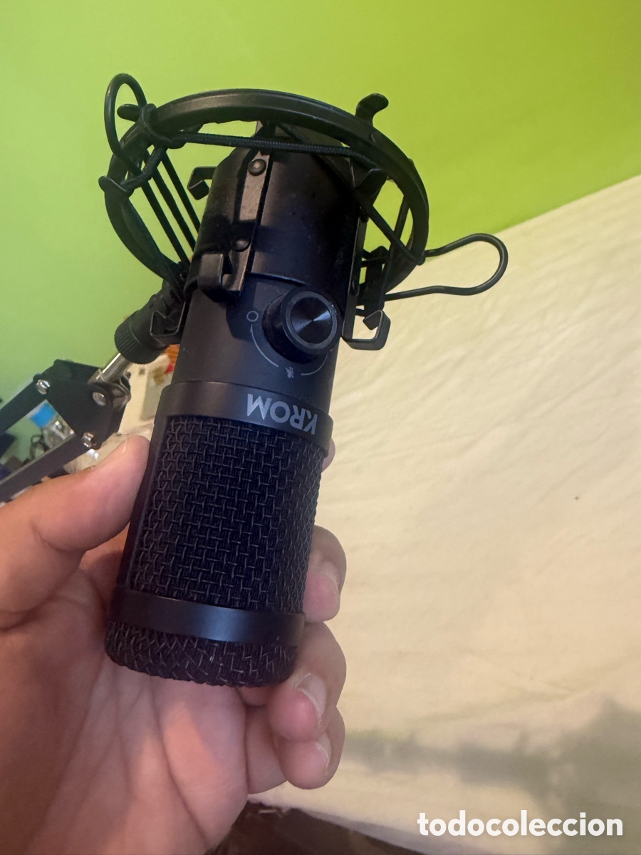 Segunda mano: MICR&Oacute;FONO PROFESIONAL KROM KAPSULE USB &ndash; STREAMING GAMING &ndash; FUNCIONANDO - Foto 9