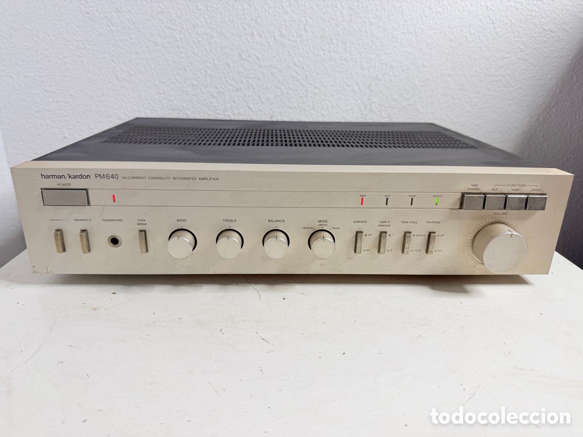 Segunda mano: Harman/Kardon PM640 Integrated Amplifier Hifi Vintage Enciende Sin Comprobar
