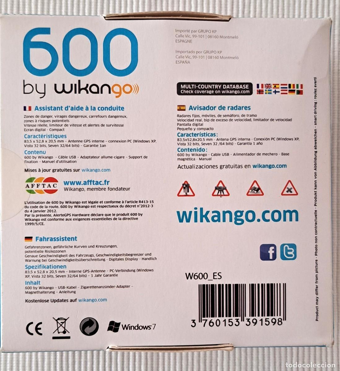 Segunda mano: AVISADOR DE RADARES WIKANGO 600, APENAS USADO. - Foto 6