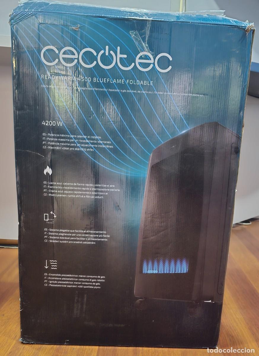 Segunda mano: Estufa Cecotec ReadyWarm 4500 BlueFlame Foldable Grado A - Foto 2